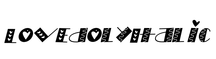 LOVE doly Italic  لخطوط تنزيل