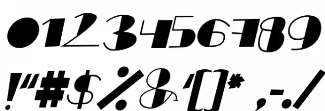 LOVE doly Italic Font OTHER CHARS