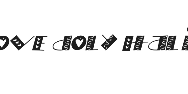LOVE doly Italic Logo