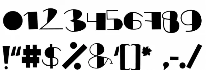 LOVE doly Font OTHER CHARS