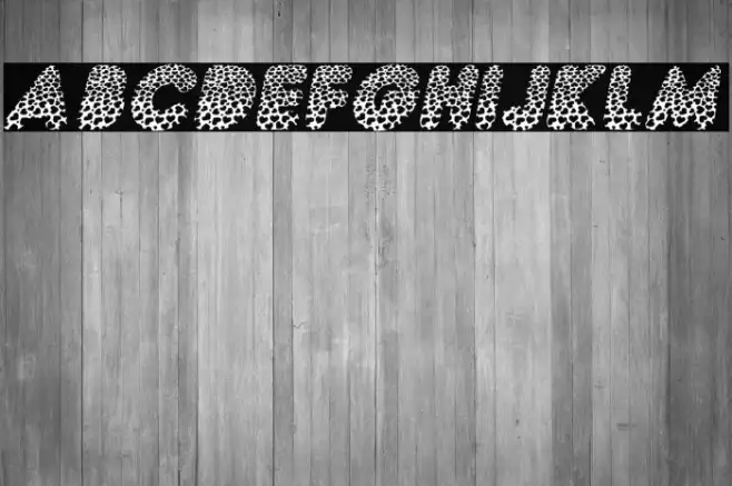 LOVEHEARTZ PERSONAL USE Bold Italic Example 2