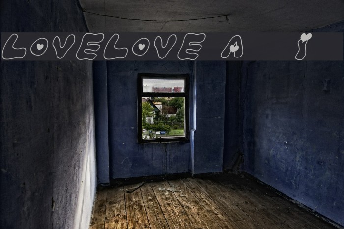 LOVELOVE_AhanIyan Font examples