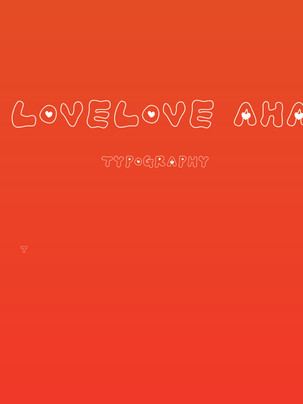 LOVELOVE_Ahan Poster