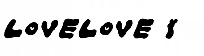 LOVELOVE_Iyan  Fuentes Gratis Descargar