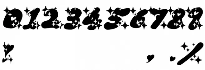 LOVELOVE_IyanRamee Font OTHER CHARS