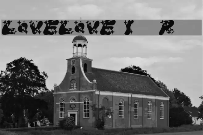 LOVELOVE_IyanRamee Font examples