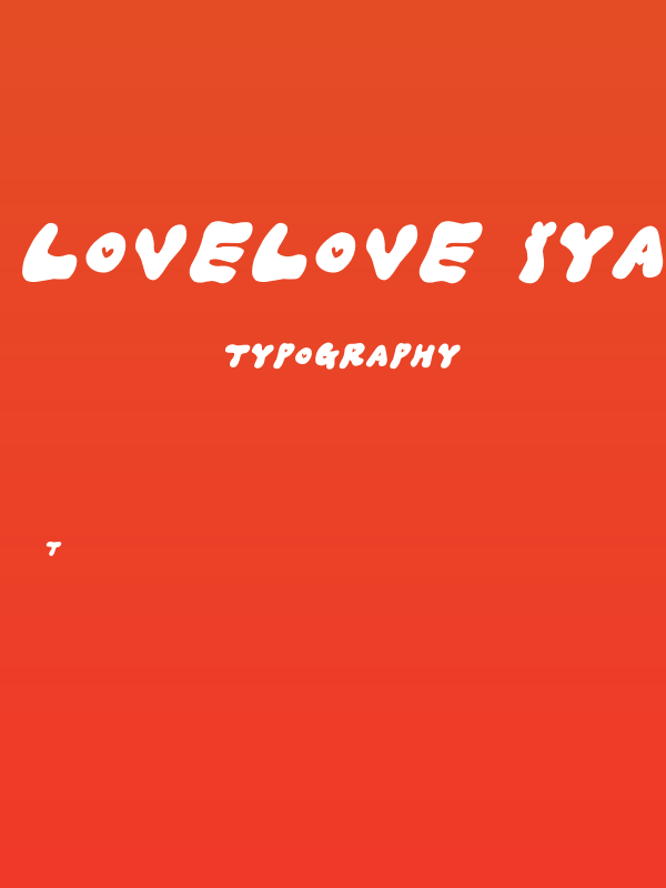 LOVELOVE_Iyan Poster