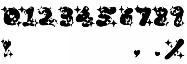 LOVELOVE_Ramee Font OTHER CHARS