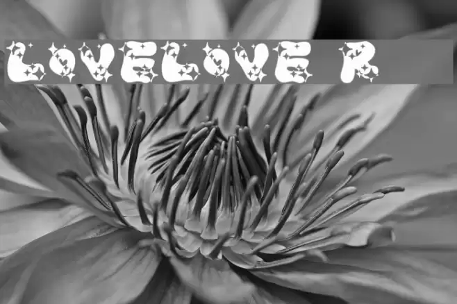 LOVELOVE_Ramee Font examples