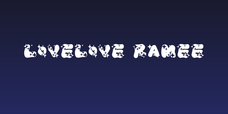 LOVELOVE_Ramee Social Header