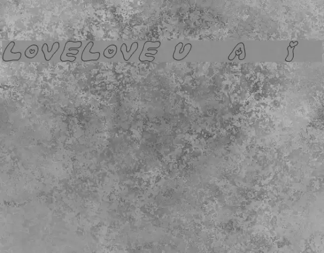 LOVELOVE_UfunAhanIyan Font examples