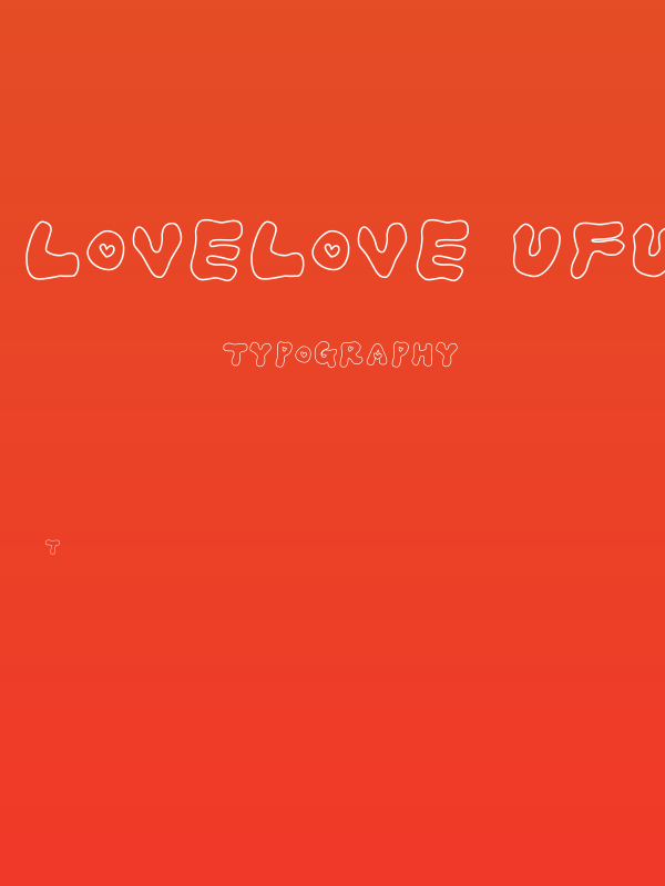 LOVELOVE_UfunAhan Poster
