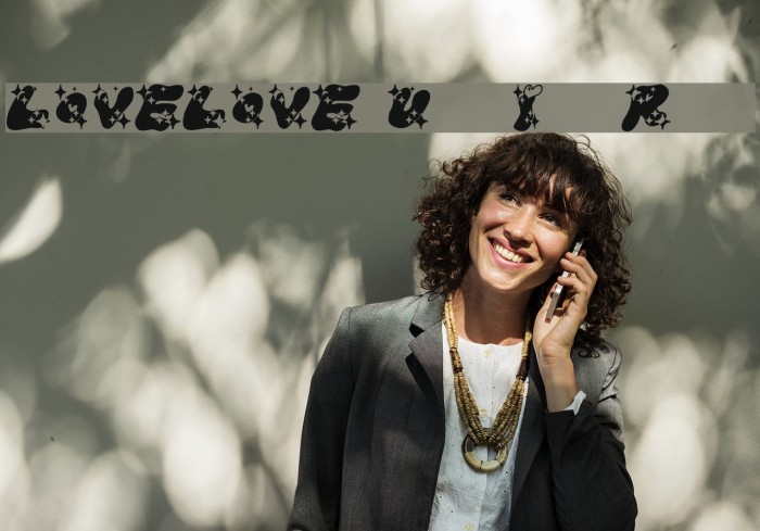 LOVELOVE_UfunIyanRamee Font examples