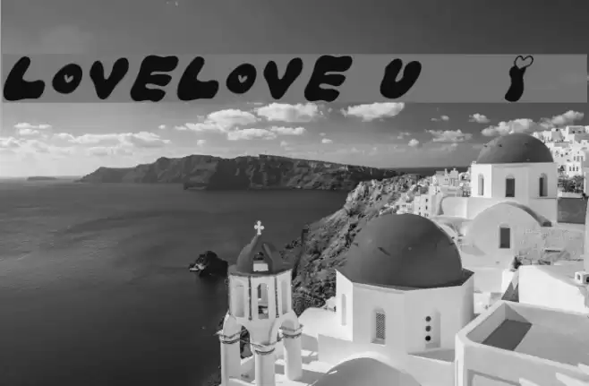 LOVELOVE_UfunIyan Font examples