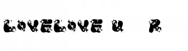 LOVELOVE_UfunRamee  Frei Schriftart Herunterladen