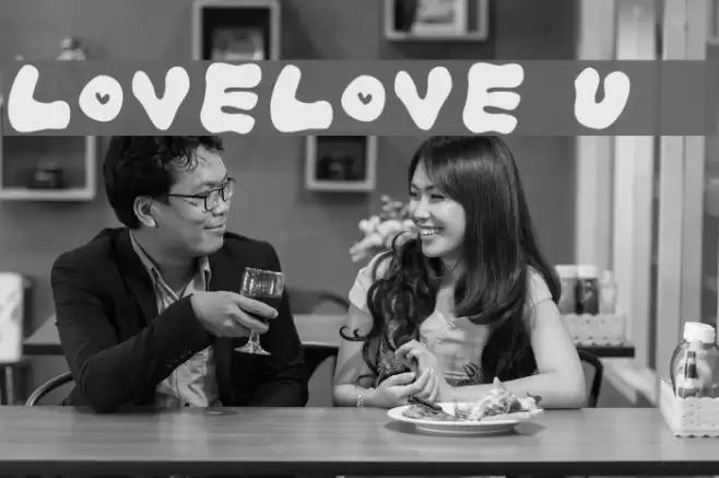LOVELOVE_Ufun フォント examples