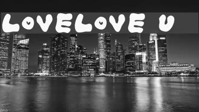 LOVELOVE_Ufun フォント examples