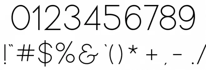 LOVES REG フォント その他の文字