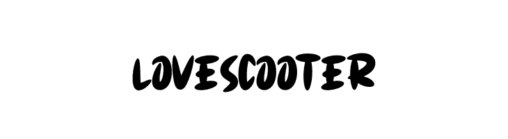 LOVESCOOTER  नि: शुल्क फ़ॉन्ट्स डाउनलोड