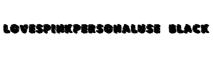 LOVESPINKPERSONALUSE-Black  baixar fontes gratis