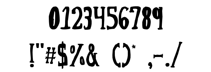 LOVEtilKILLED Font OTHER CHARS