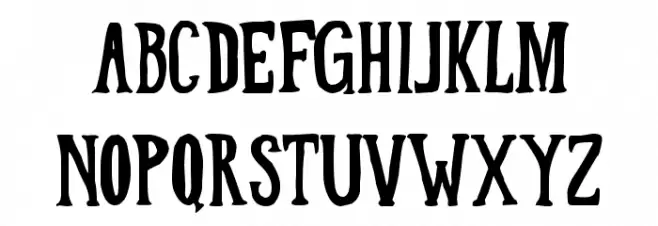 LOVEtilKILLED Font Litere mari