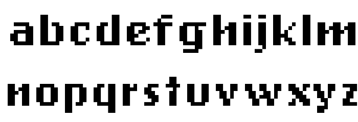 Lo-Sumires Font LOWERCASE