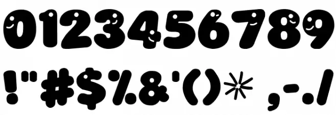 LoKinderSchrift Dunkel Fonte OUTROS PERSONAGENS