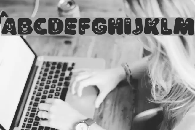 LoKinderSchrift Dunkel Fonte examples