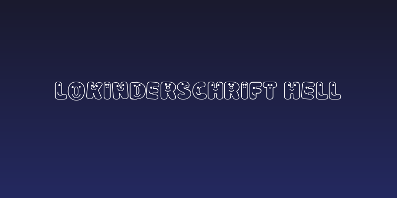 LoKinderSchrift Hell Social Header