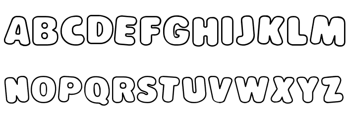 LoKinderSchrift Hell Font LOWERCASE