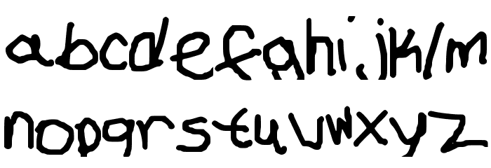 LoLSmileyFace Font LOWERCASE