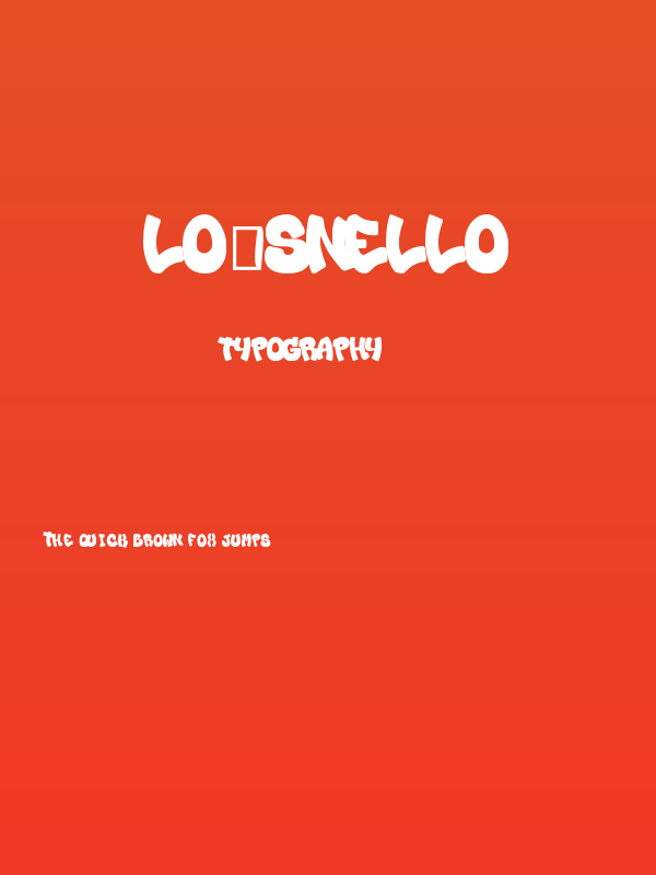 Lo_Snello Poster