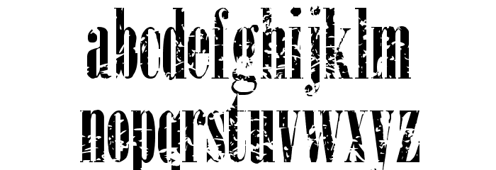 Load Up On Guns Font LOWERCASE