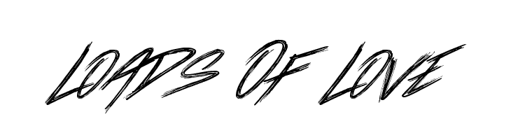 Loads Of Love Font