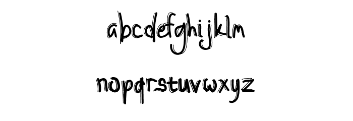 Loadtz Font LOWERCASE