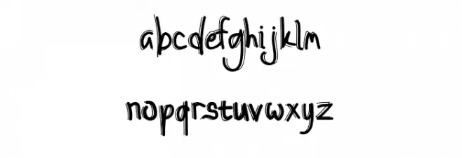 Loadtz फ़ॉन्ट लोअरकेस