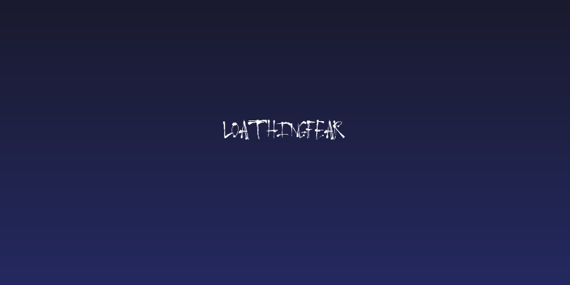 LoathingFear Social Header