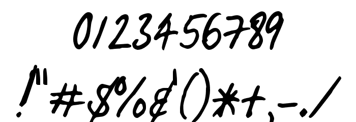 Lobbo Font OTHER CHARS
