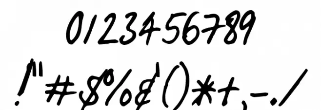 Lobbo Font OTHER CHARS