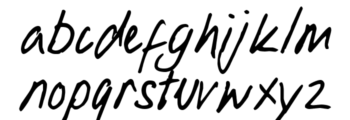 Lobbo Font LOWERCASE