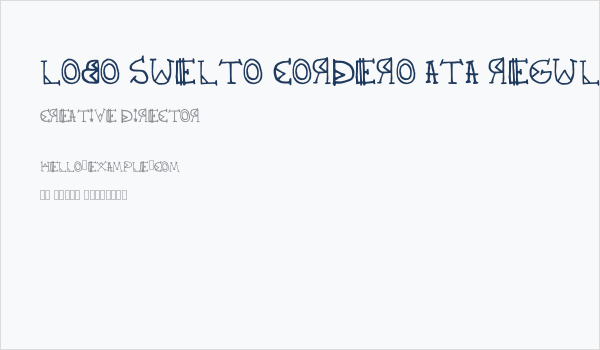 Lobo Suelto Cordero Ata Regular Business Card
