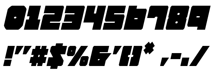 Lobo Tommy CondItalic フォント その他の文字