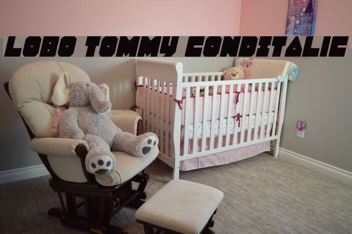 Lobo Tommy CondItalic フォント examples