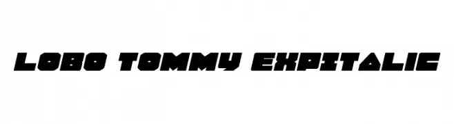 Lobo Tommy ExpItalic 