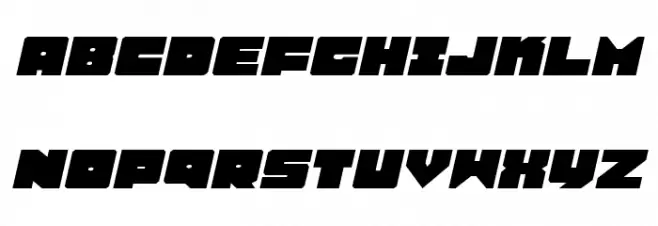 Lobo Tommy ExpItalic Schriftart Groß