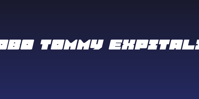 Lobo Tommy ExpItalic Social Header