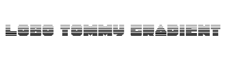 Lobo Tommy Gradient  Frei Schriftart Herunterladen