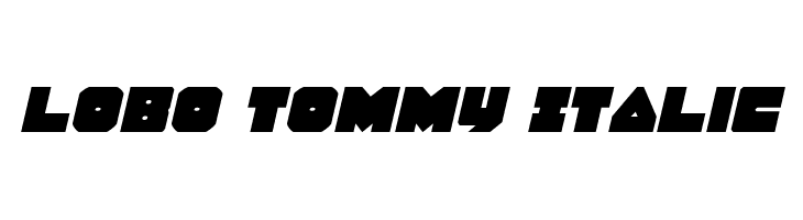 Lobo Tommy Italic  Free Fonts Download