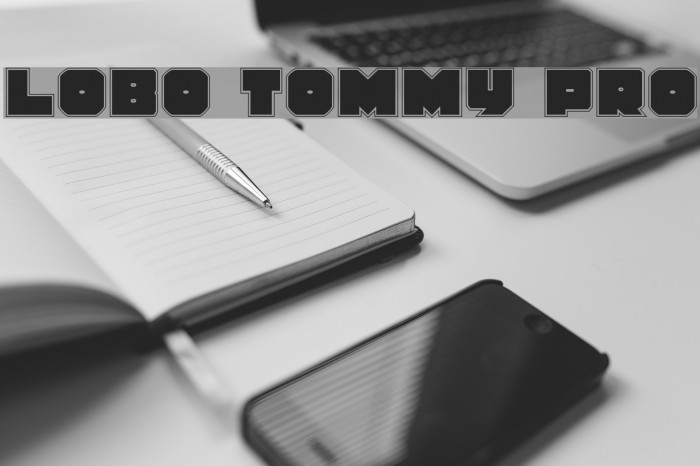 Lobo Tommy Pro Font examples